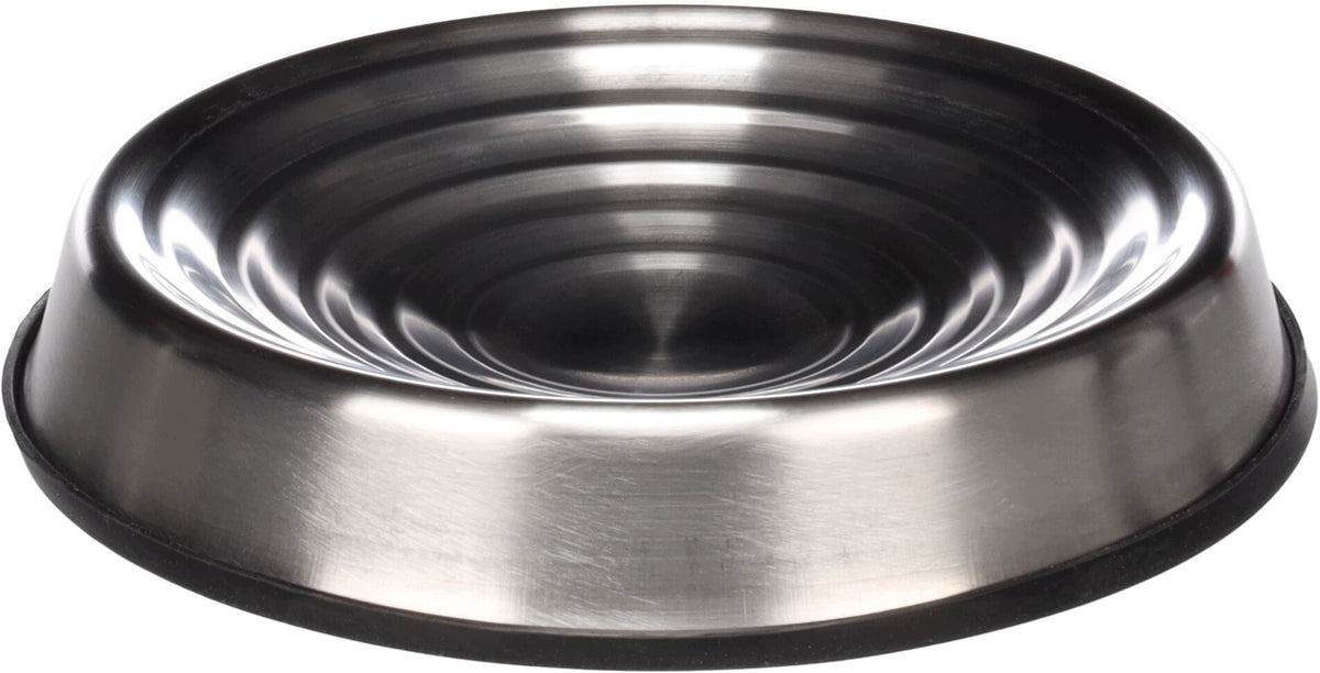 FLAMINGO-561789 FEEDING BOWL LAJLA ROUND SILVER 17,5x3CM 200ML