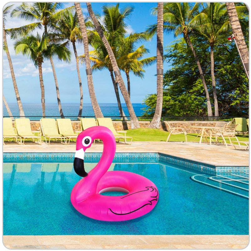 FLAMINGO INFLATABLE B. LARGE MATTRESS FOR SWIMMING 120cm HOLIDAY CHILDREN BEACH Manufacturer code 936486714PD
