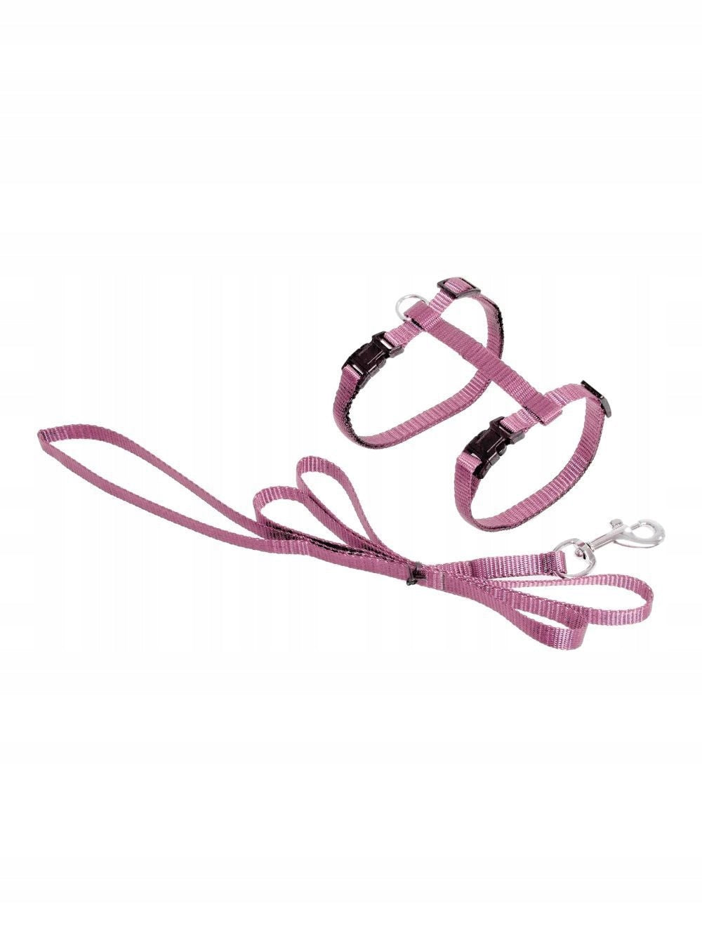 FLAMINGO ZIGGI CAT HARNESS WITH LEASH PINK