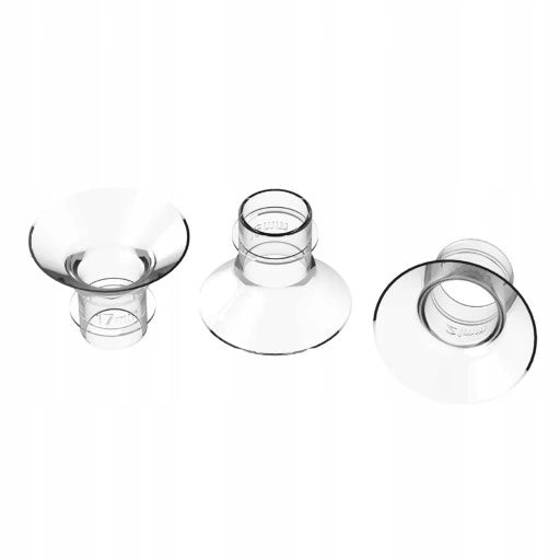 FLANGED INSERTS FOR BREAST PUMPS 17 / 19 / 21 MM