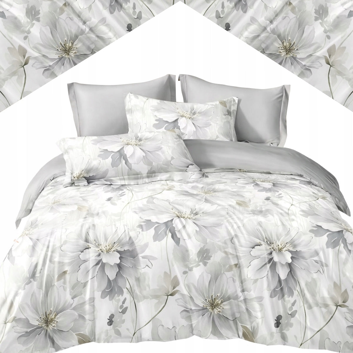 FLANNEL BEDDING 200x220 + 2 HEAT PILLOWCASES IDEAL FOR COLD EVENINGS