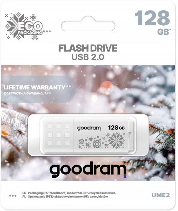 FLASH DRIVE 128GB GOODRAM UME3 USB 2.0 FLASHDRIVE winter edition (2760b)