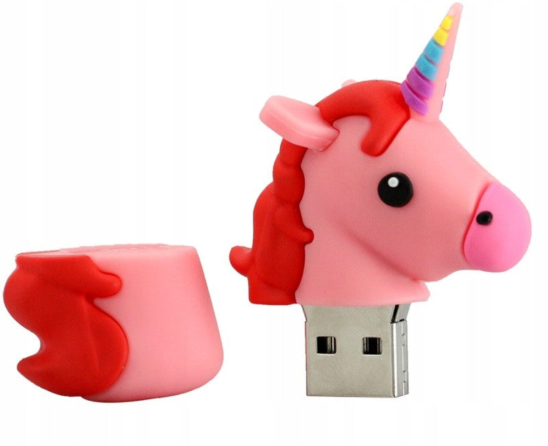 FLASH DRIVE 16GB 3.0 USB UNICORN PONY PINK 24H
