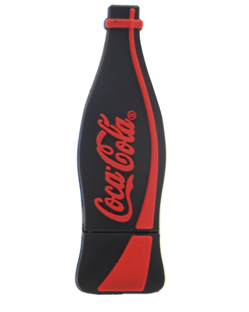 FLASH DRIVE 16GB USB BOTTLE COCA COLA BLACK