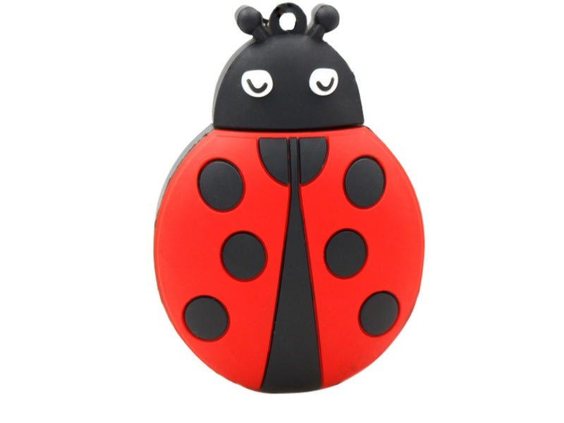 FLASH DRIVE 16GB USB LADYBUG SEVEN-DOT INSECT