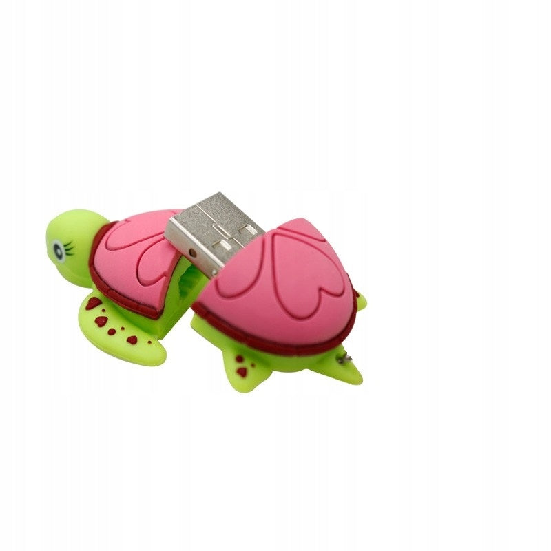 FLASH DRIVE 16GB USB TURTLE ANIMAL BEAR Color multicolor
