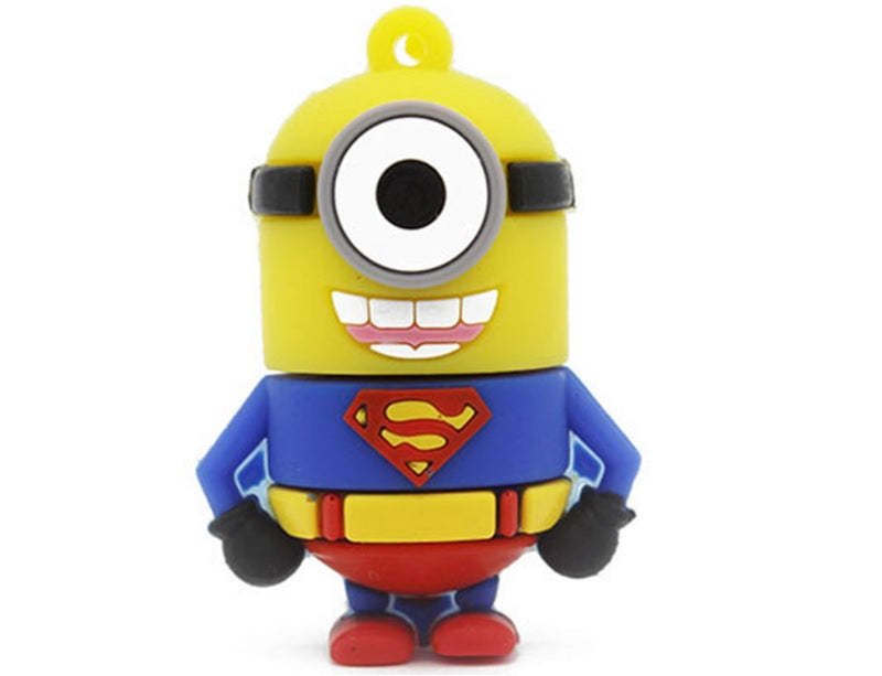 FLASH DRIVE 3.0 USB 16GB MINIONS SUPERMAN