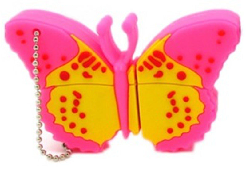 FLASH DRIVE 32GB 3.0 USB BUTTERFLY PINK INSECT