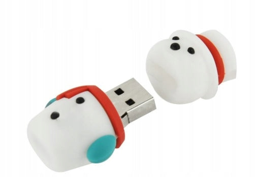 FLASH DRIVE 32GB USB SNOWMAN CHRISTMAS Color white