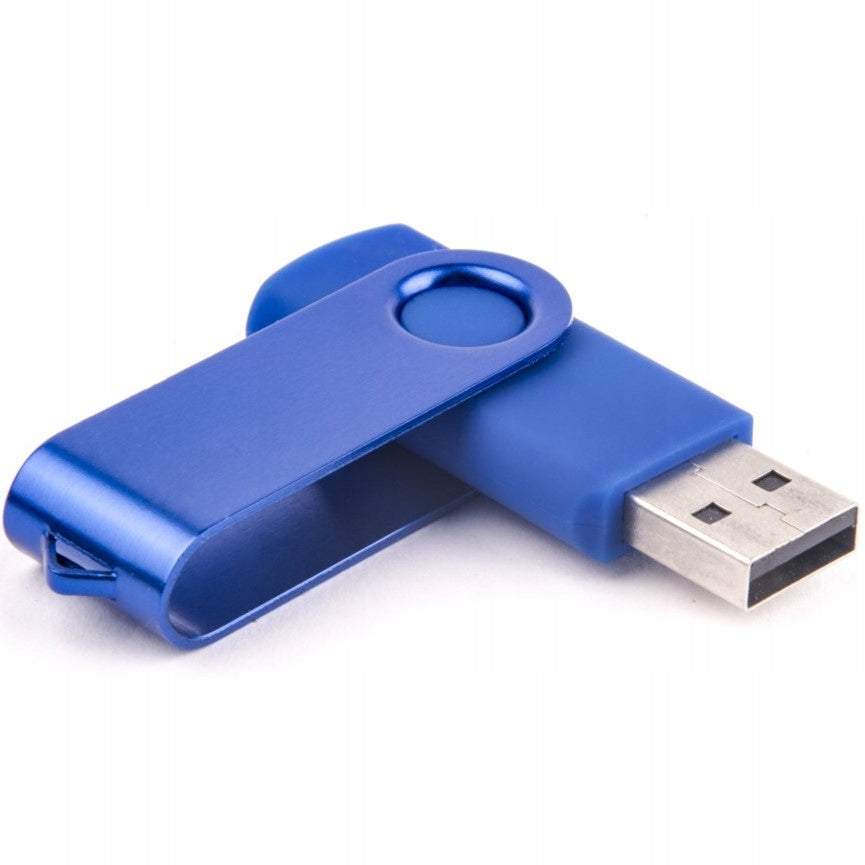FLASH DRIVE 512 MB USB 2.0 FLASH MEMORY USB 512MB BLUE SET OF 10 PCS. Brand MemoRabbit
