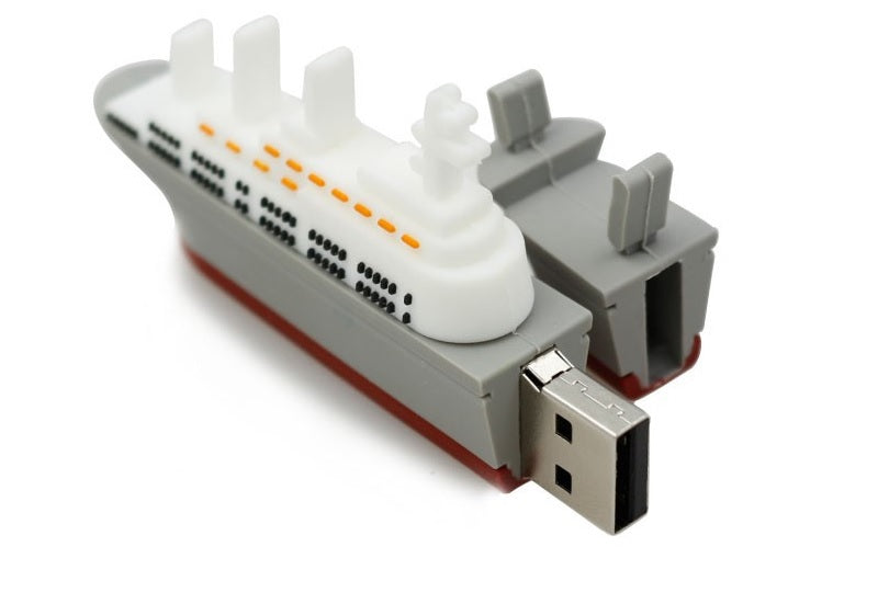 FLASH DRIVE 64GB USB SHIP FLEET TANKER SHIP Color gray