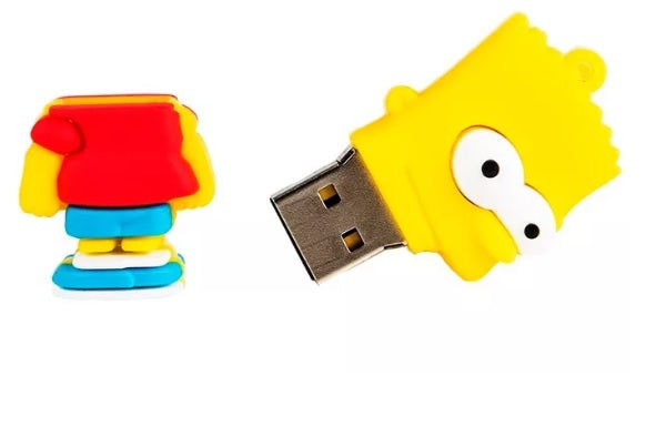 FLASH DRIVE 8 GB BART THE SIMPSONS FAIRY TALE ANIMATION Color multicolor