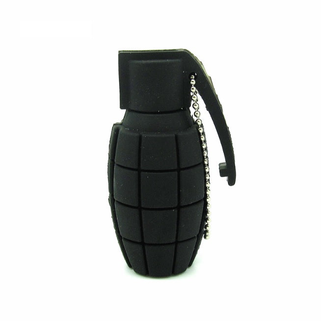 FLASH DRIVE 8GB 3.0 USB BLACK GRENADE MILITARY BULLET