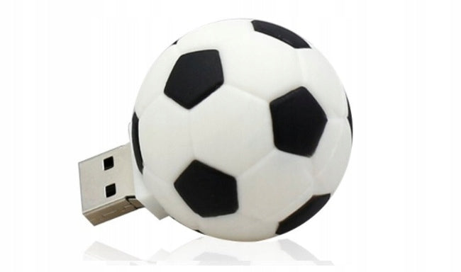 FLASH DRIVE 8GB USB FOOTBALL LEG BALL FOOTBALL Color multicolor