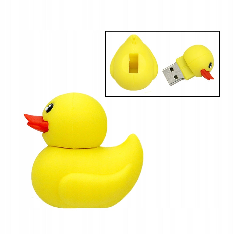 FLASH DRIVE CHILDREN SMALL YELLOW DUCK 4GB DUCK