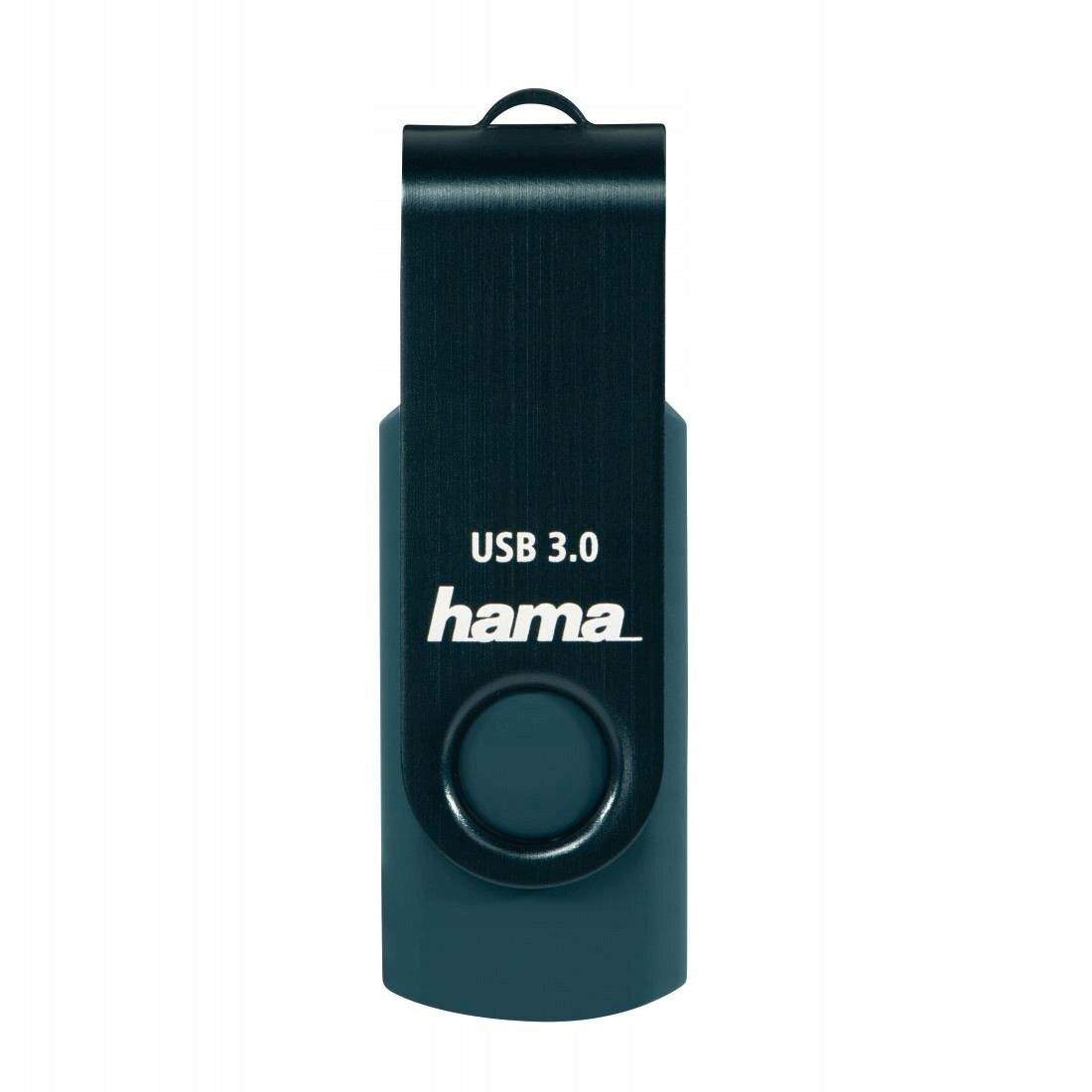 FLASH MEMORY 128GB HAMA ROTATE USB 3.0 BLUE Color blue