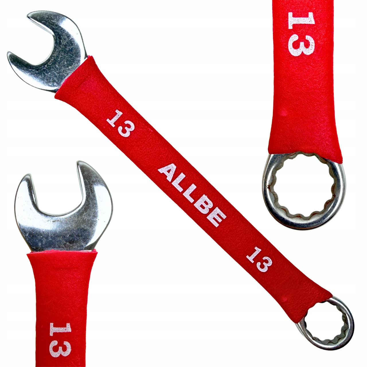 FLAT EYE WRENCH 13mm STEEL CRV FLAT EYE WRENCHES Cr-V STRONG SOLID