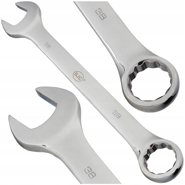 FLAT EYE WRENCH 38mm STEEL CRV FLAT EYE WRENCH BENT FOR MACHINES