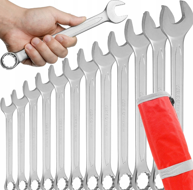 FLAT-EYE WRENCHES 12 PCS SET VERKE