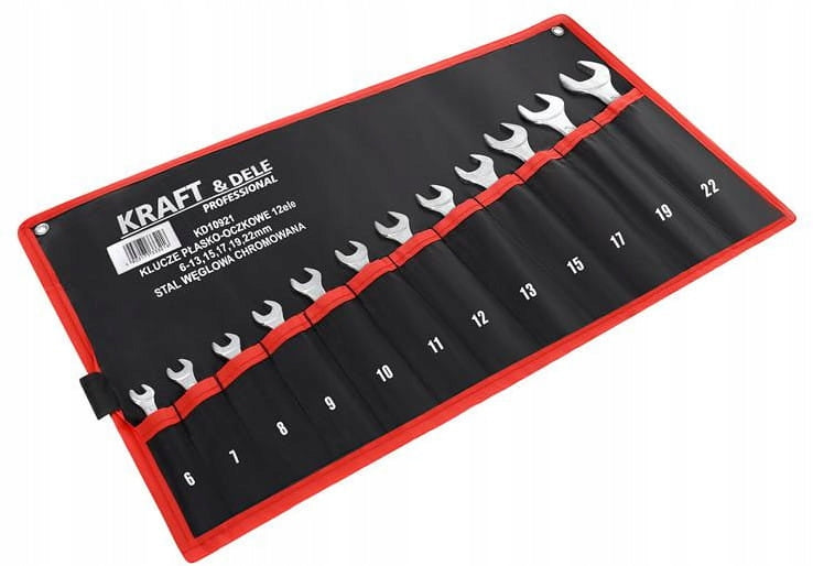 FLAT-EYE WRENCHES 12el. KD10921 KRAFT&DELE Product weight with unit packaging 0.7 kg