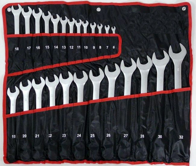 FLAT-EYE WRENCHES 6-32mm 25pcs SHEET