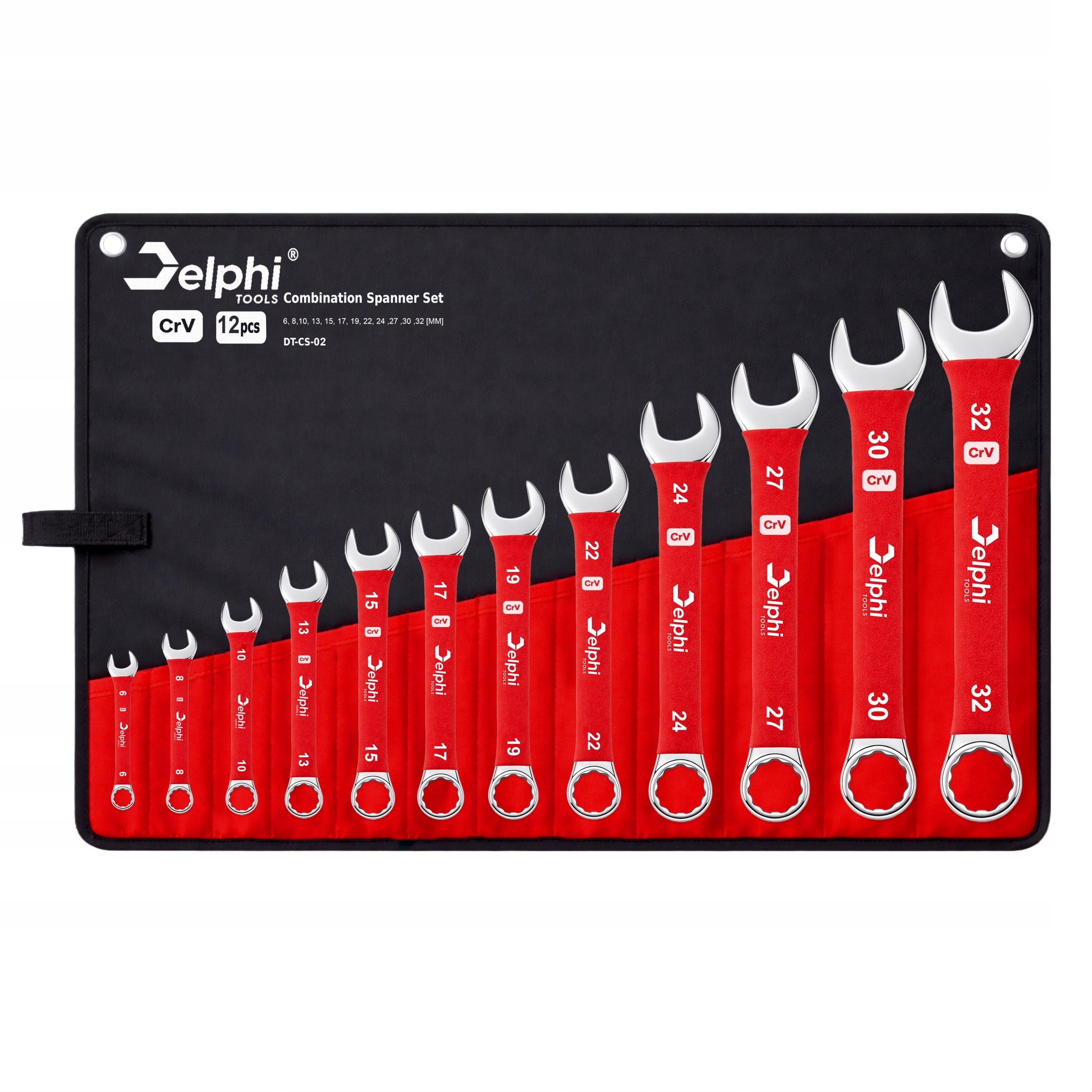 FLAT EYE WRENCHES FLAT EYE WRENCH SET 6-32 Manufacturer code Zestaw Klucz Płasko Oczkowy 12 szt. 6 32 mm