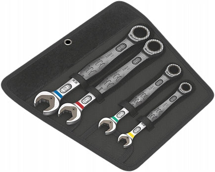 FLAT-EYE WRENCHES+SIN. 6000 JOKER 4PCS.WERA