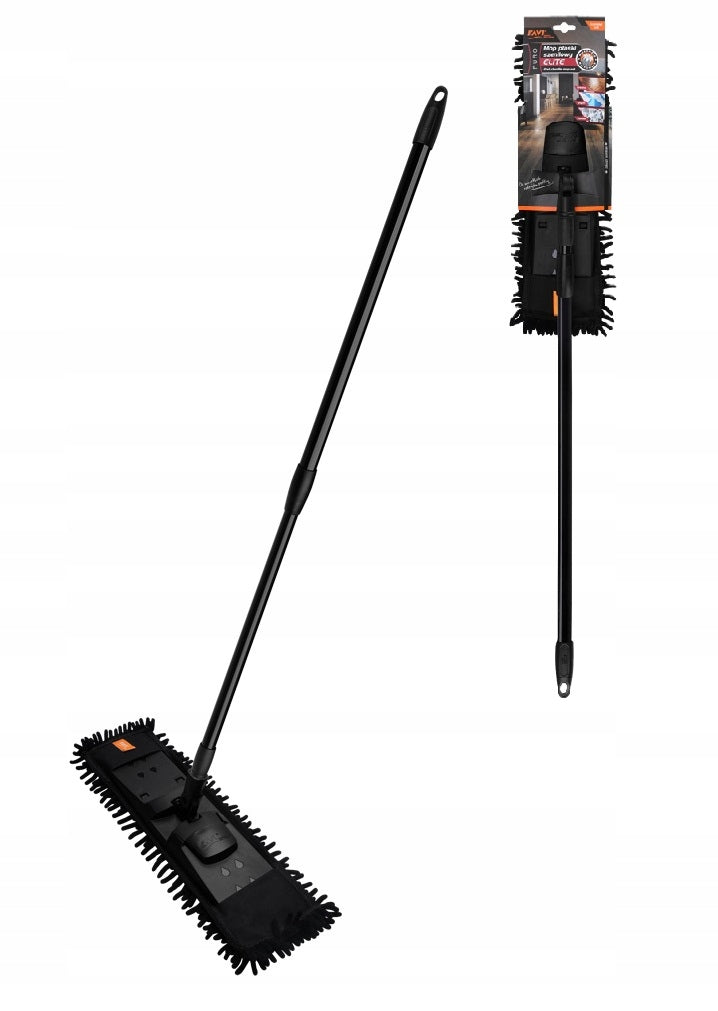 FLAT MOP CHENILLE PURO ELITE RAVI SET BLACK Manufacturer code 106208