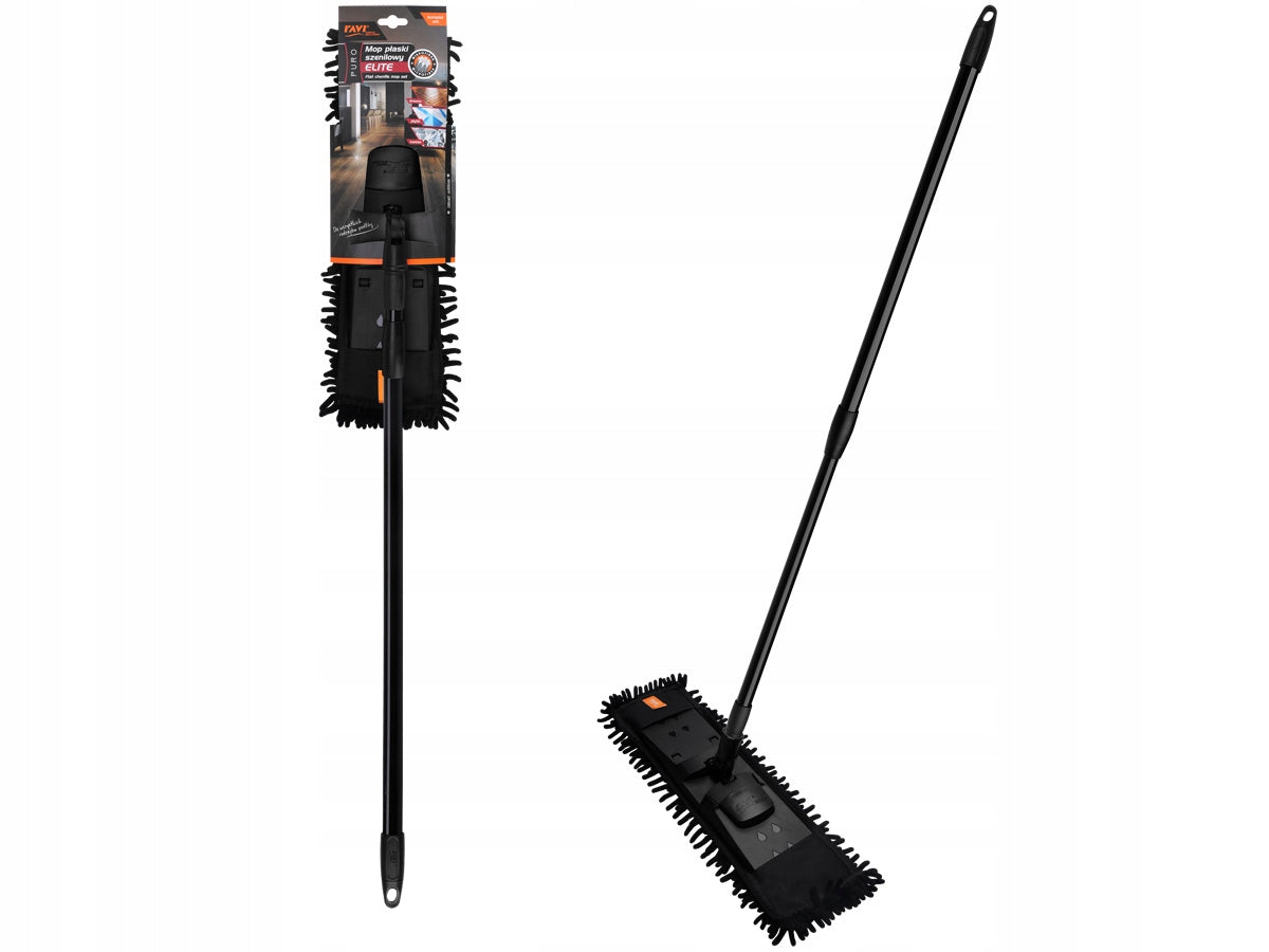 FLAT MOP CHENILLE PURO ELITE RAVI SET BLACK