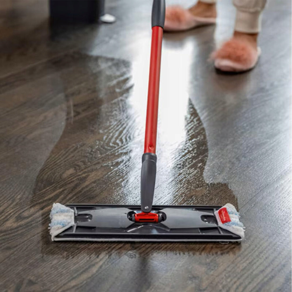 FLAT MOP CLOTHS CAN BE WASHED MICROFIBER FOR ALL FLOORS Packaging status original