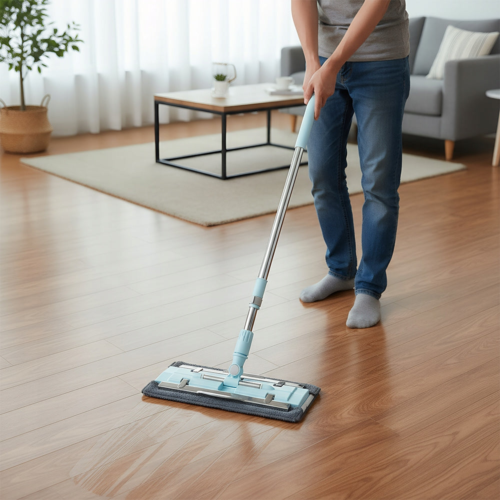 FLAT MOP FOR FLOOR CLEANING, FLAT MOP FOR FLOOR CLEANING, FOR HOME APARTMENT Packaging status original