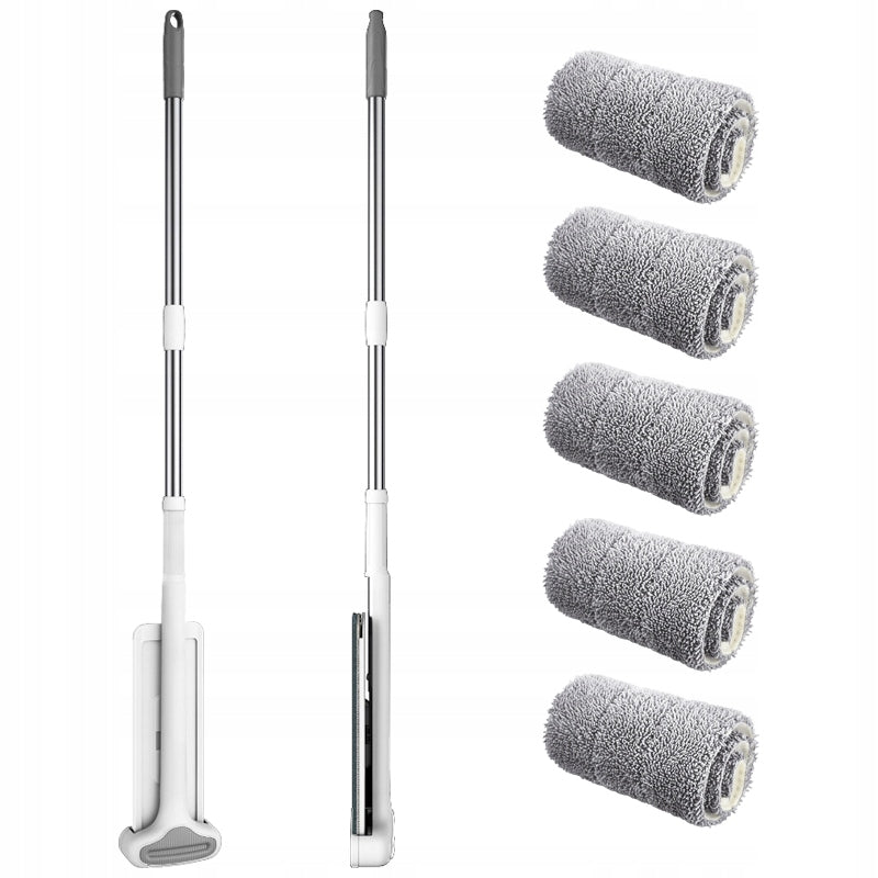 FLAT MOP FOR WASHING ROTARY FLOOR 360° 32CM + 5 x MICROFIBER Brand no brand