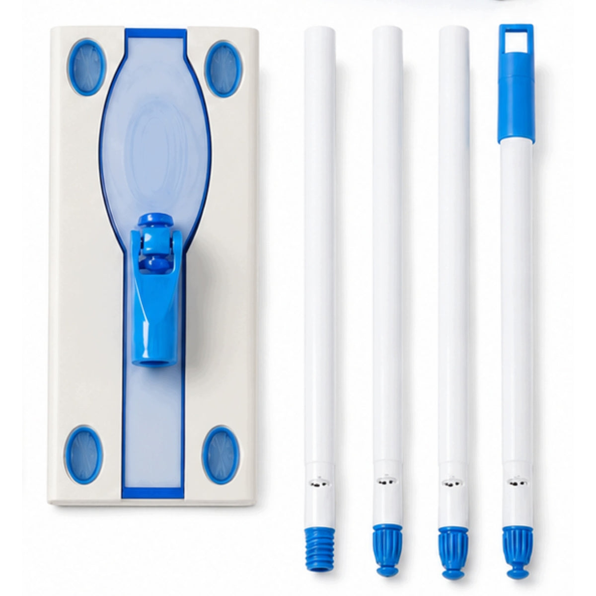 FLAT MOP SPARGO with replaceable cloths 8 wet and 8 dry Manufacturer code 3200428