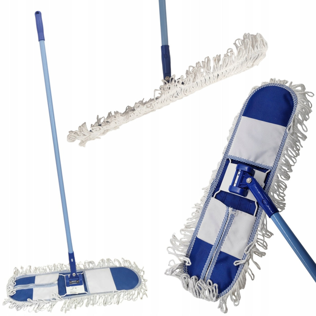 FLAT MOP THOUGHTFUL COTTON POCKETS PROFESSIONAL ABSORBENT 113 CM