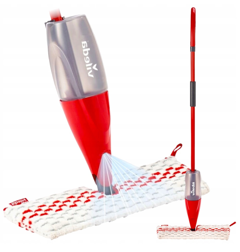 FLAT MOP VILEDA SPRAY WITH WASHER MICROFIBER 40cm EASY WASHING Manufacturer code 166710