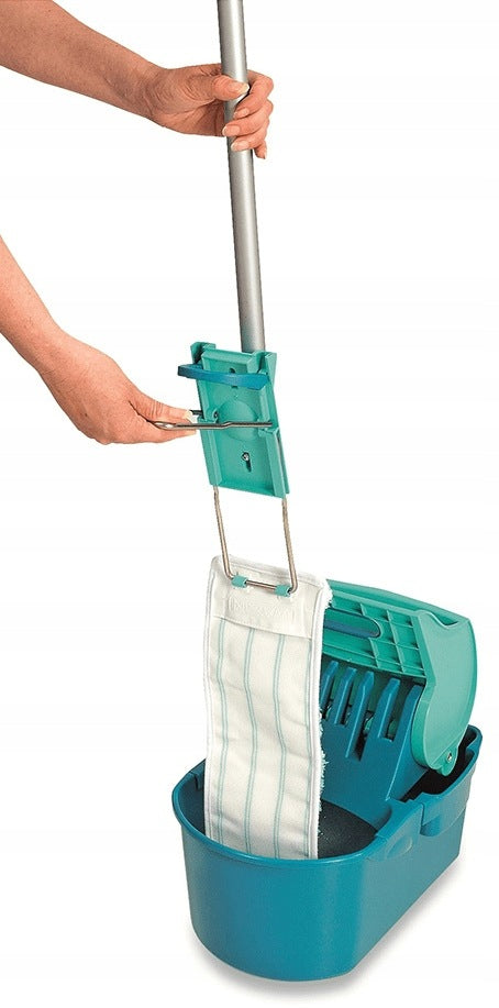 FLAT MOP WITH BUCKET SQUEEZER LEIFHEIT PROFI COMPACT XL 42 CM MICROFIBER Manufacturer code 601689751