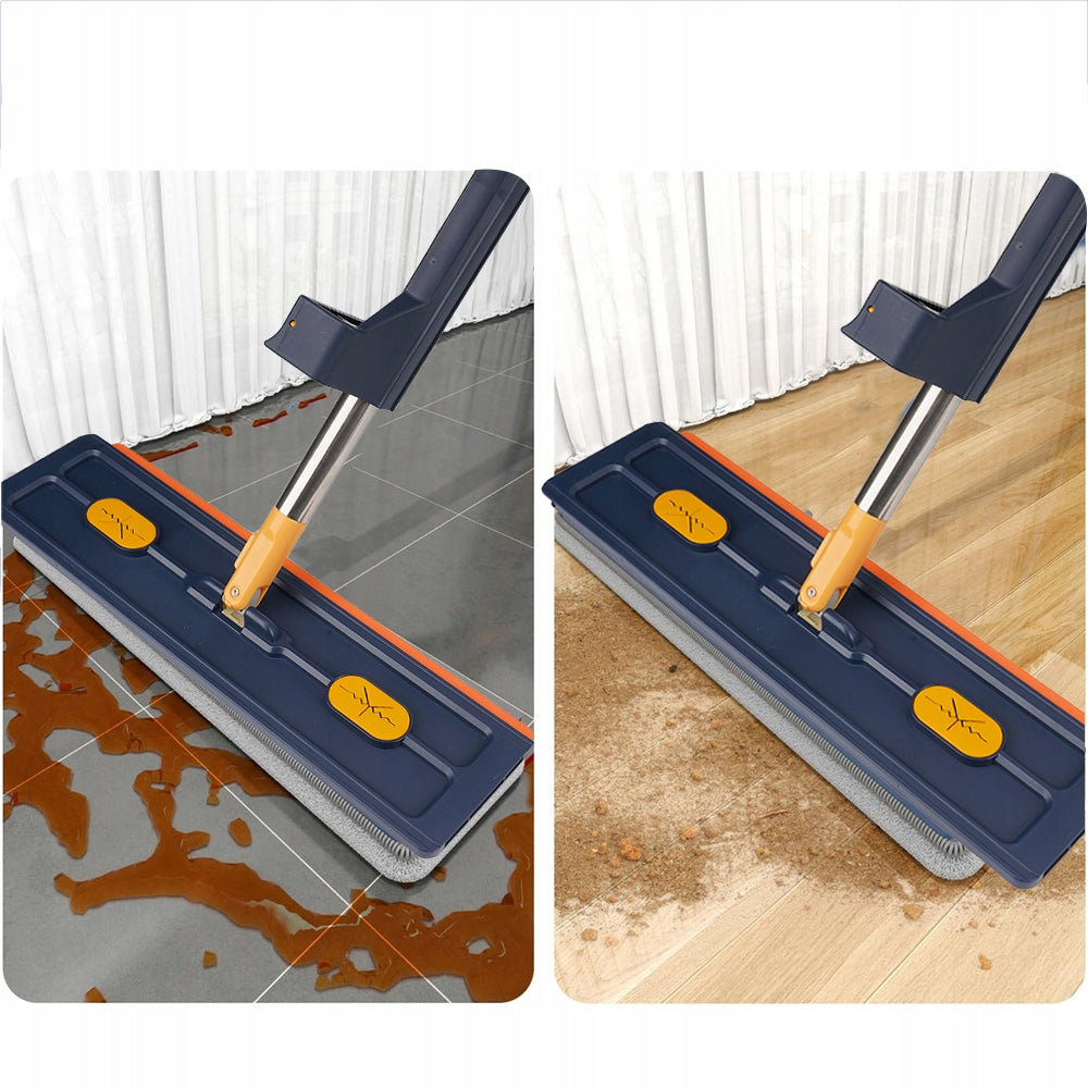 FLAT MOP WITH FLAT ROTARY SQUEEZER 360 SELF-PRESSING + 6 PADS Brand no brand