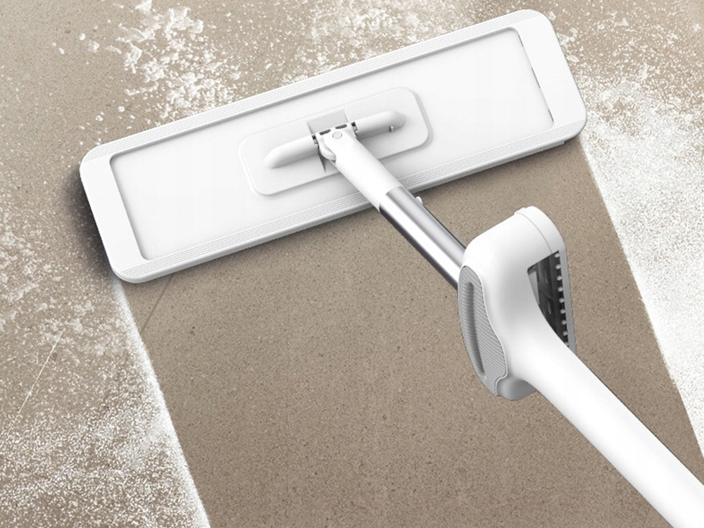 FLAT MOP WITH HAND SQUEEZER 125cm ABSORBENT FOLDING WIDE MIRCOFIBER Brand Verk Group