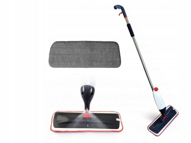 FLAT MOP WITH SPRAYER ROTARY SPRAY + CARTRIDGE
