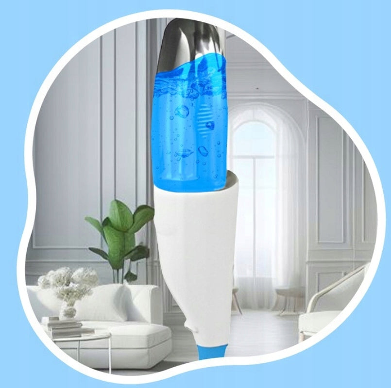 FLAT MOP WITH WASHER LONG 118cm 350ml + MICROFIBER CARTRIDGE Manufacturer code MOP PŁASKI ZE SPRYSKIWACZEM DŁUGI DO MYCIA