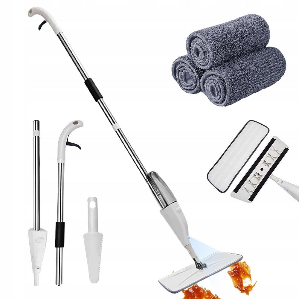FLAT MOP WITH WASHER WET DRY SPRAY FUNCTION FOR TILES