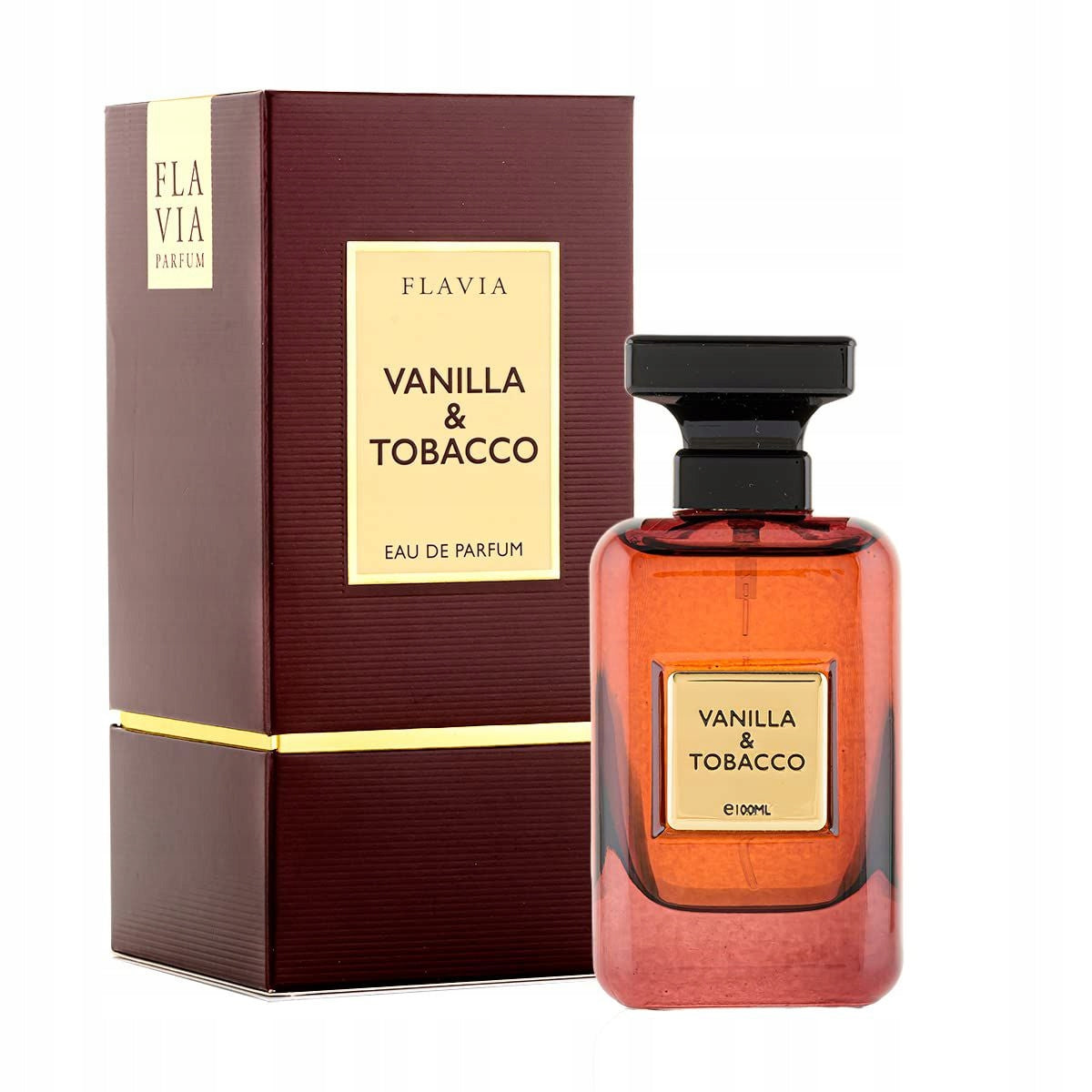 FLAVIA VANILLA + TOBACCO - Eau de Parfum - 100 ML Bottle - Unisex