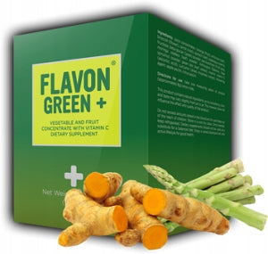 FLAVON GREEN+ NEW GREEN PLUS flavonoidy + kurkuma + beta-gluten vit C