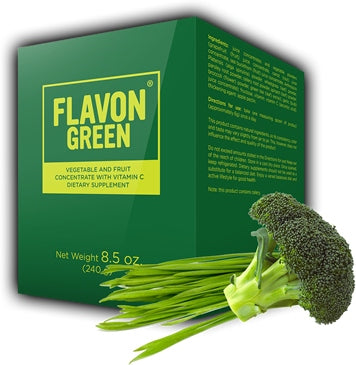 FLAVON GREEN flavonoidy + czosnek pietruszka seler = warzywa na odporność