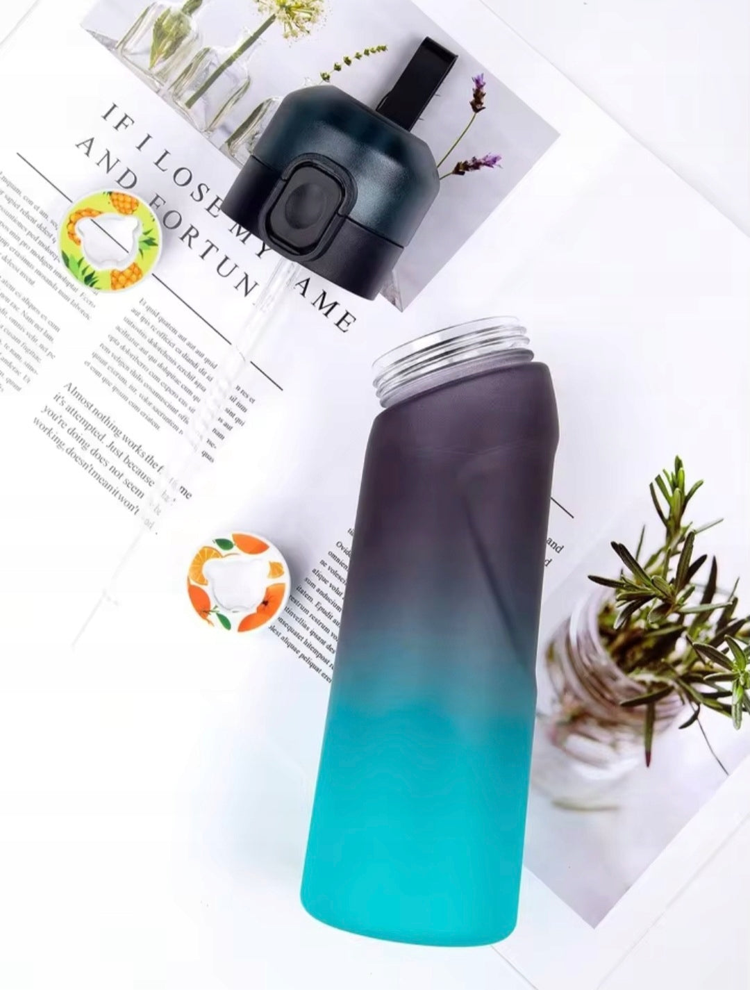 FLAVOR BOTTLE FLAVORING "ELIKA" set of 8 PODS WATER BOTTLE CARTRIDGES Manufacturer code ELIKA
