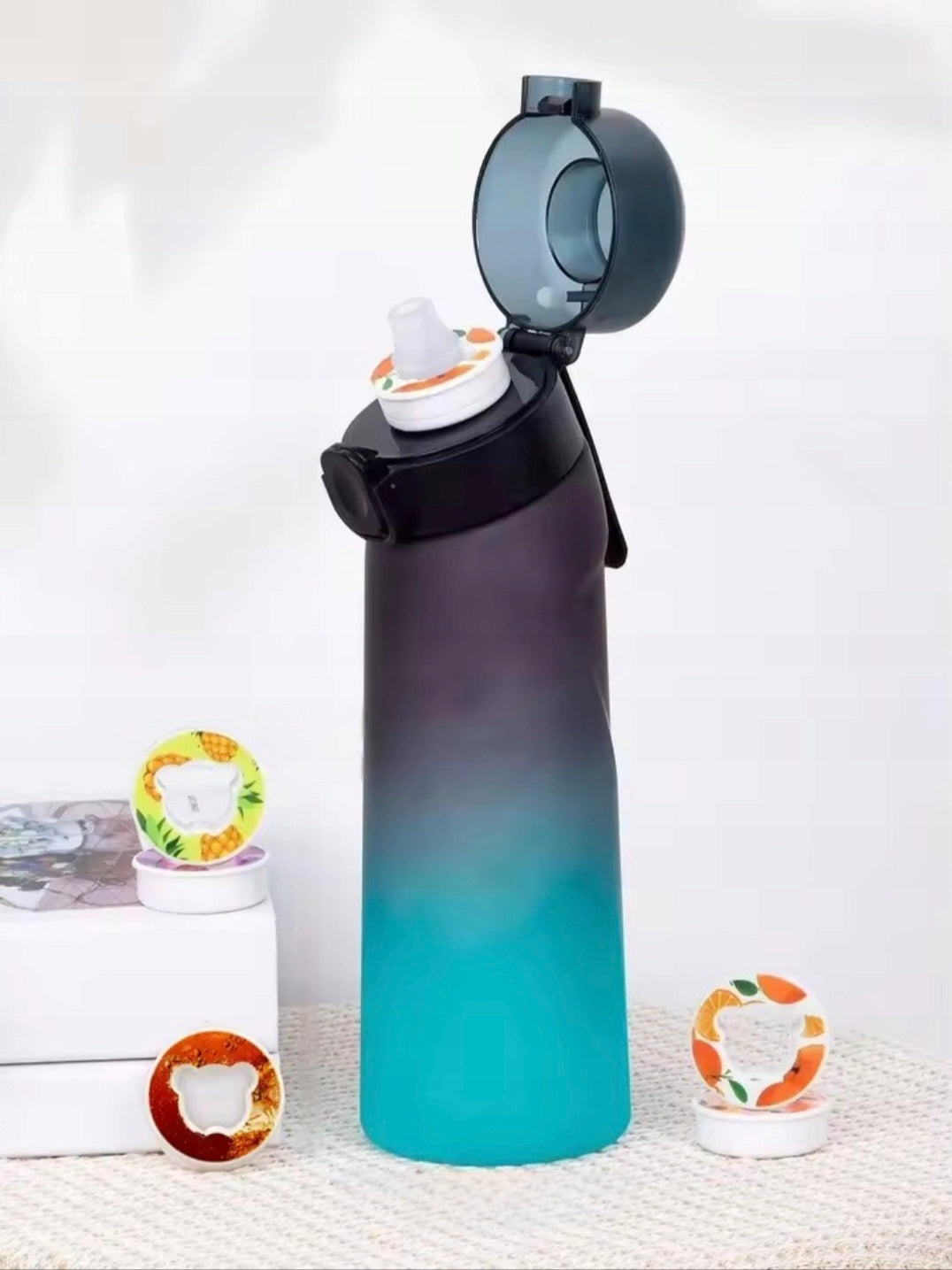 FLAVOR BOTTLE FLAVORING "ELIKA" set of 8 PODS WATER BOTTLE CARTRIDGES Packaging status original