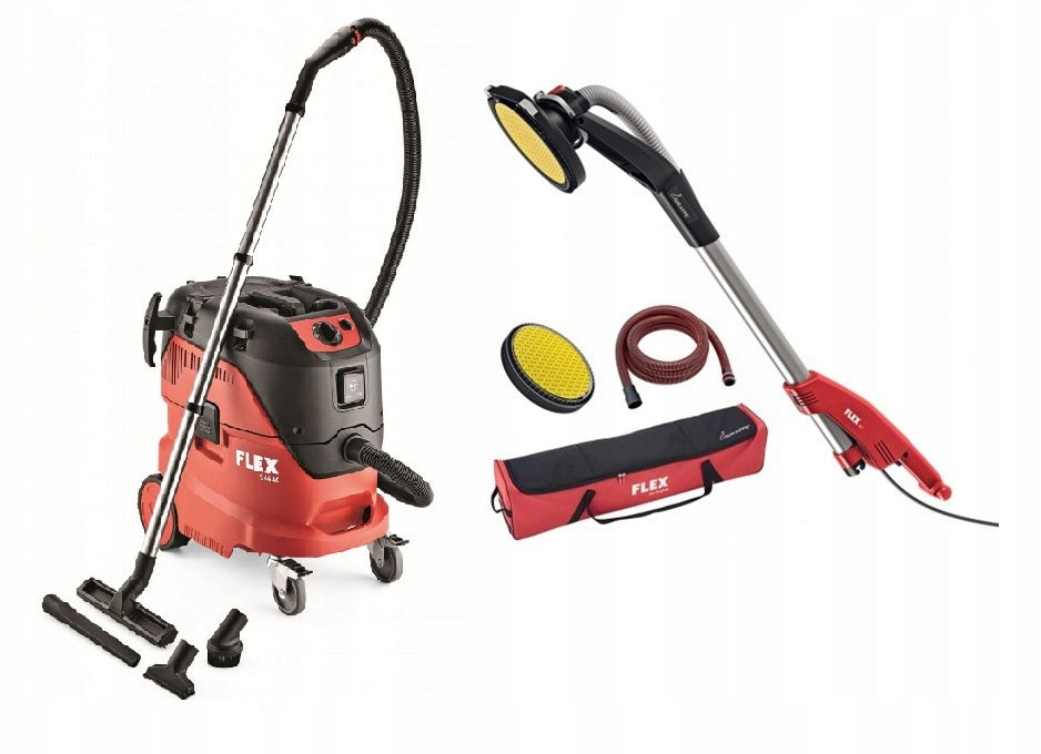 FLEX giraffe grinder GE7 MH-R MH-X SH vacuum cleaner s44 2 eccentric heads