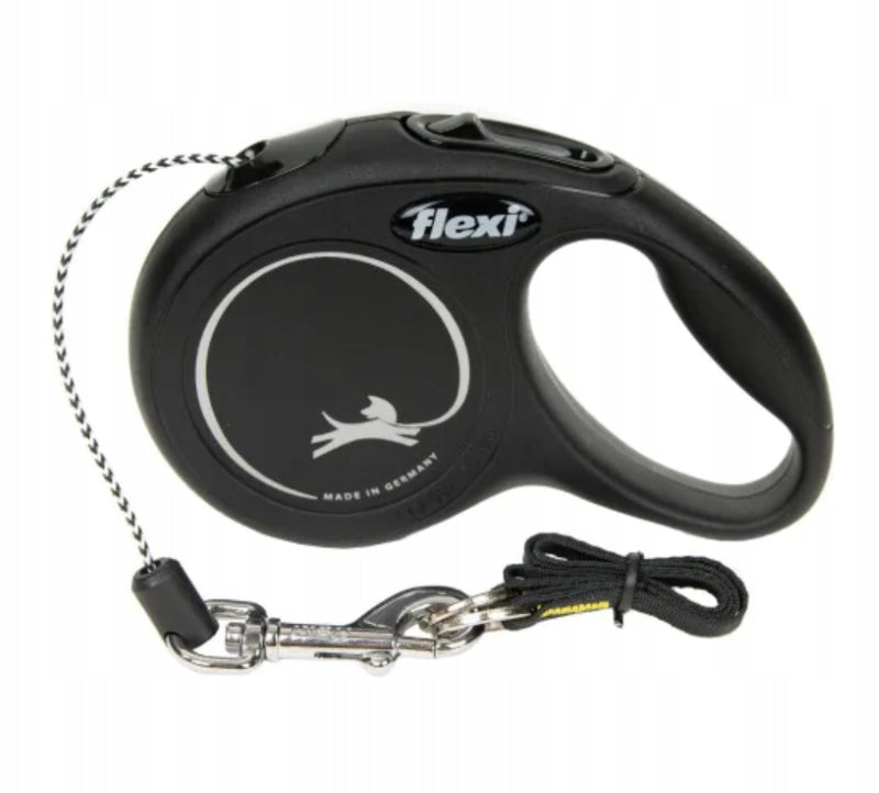FLEXI Automatic Lanyard Classic M Cable 5m 20kg Black