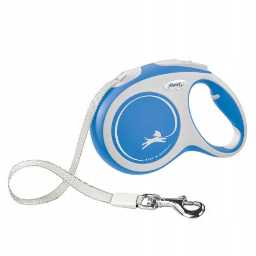 Automatikleine Flexi New Comfort, blau, 5 m 