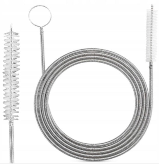 FLEXIBLE BRUSH FOR SUNROOF DRAIN IN THE CAR CLEANER CUTTER COFFEE MACHINES